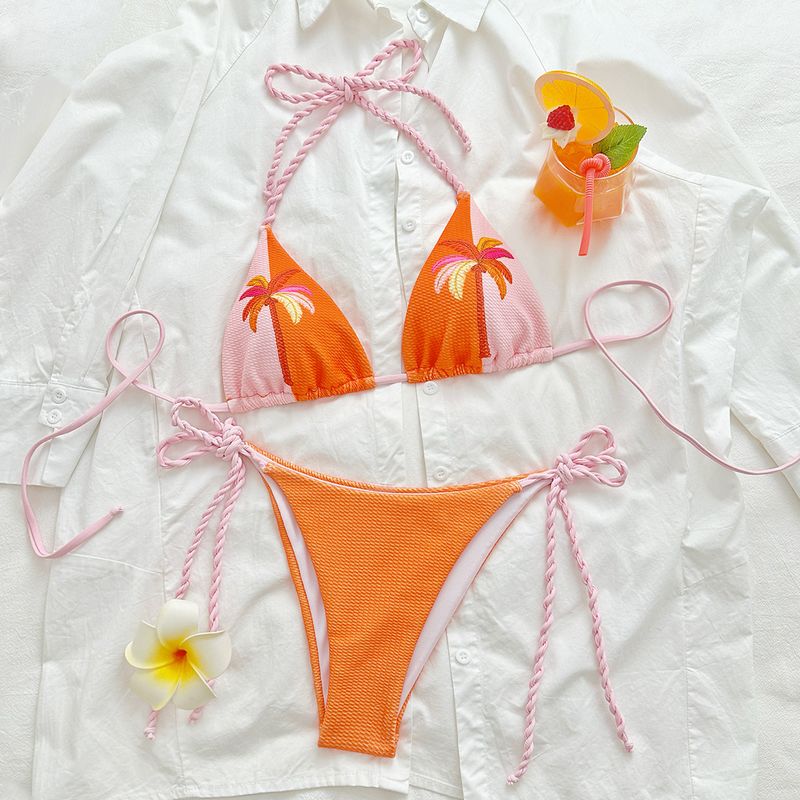 2024 Modischer Coconut Tree Neuer Bikini_voghion.com
