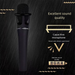 Internet Celebrity Streamer Dedicated Live Sound Card Singing Recording Wired Handheld E300 Condenser Microphone_voghion.com