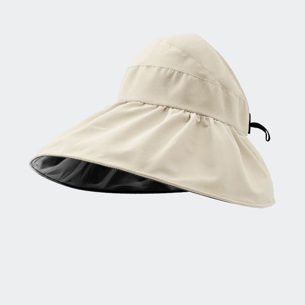 Hot Sale Summer UV Protection Sun Hat For Women Girl Wide Brim Empty Top Sunscreen Bucket Hats Female Outdoor Beach Tour Fordable_voghion.com