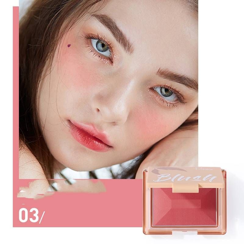 Pudaier Matte Single Color Blush Enhance Skin Tone Natural Nude Makeup Long Lasting Cheek Color Wholesale Beauty Products_voghion.com