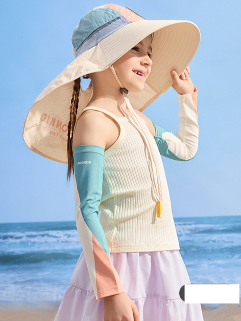 Lemon Baby Original Yarn Sun Hat Girls Boys 2025 Summer New Baby Large Brim Children's Sun Hat Wholesale_voghion.com