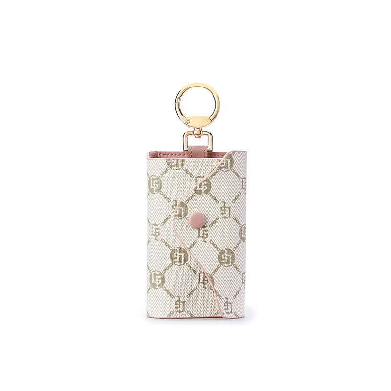 Bolso para llaves GOLF, bolso para llaves multifuncional para mujer, bolso para llaves pequeño con estampado de moda, bolso para llaves de gran capacidad_voghion.com