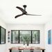 (Same SKU W1592P176977 ) 52' Ceiling Fan, Indoor Outdoor Ceiling Fan With Light With Remote Control, Noiseless Reversible Motor, 6 Speed ,3 Color ,_voghion.com