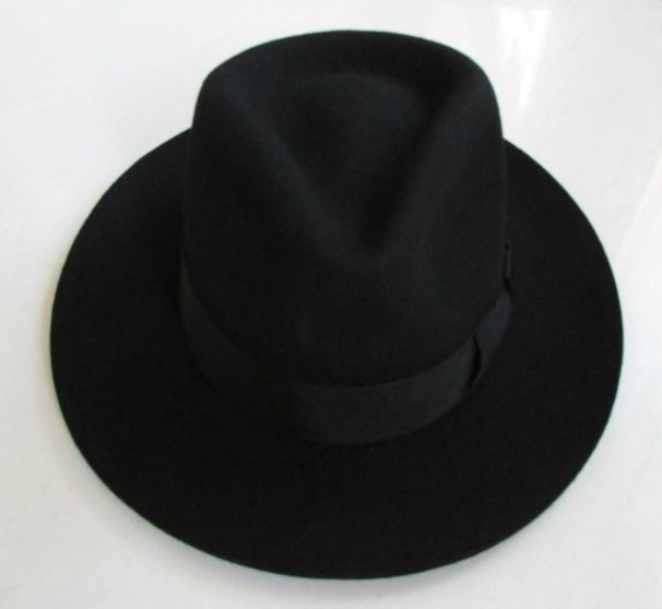 Volneni klobuk Fedora, uniseks, klobuki Fedora, modni klobuki za odrasle, priljubljena pokrivala, volneni klobuki Fedora, moška kapa B-8130_voghion.com