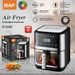 Oil-Free Air Fryer 6.5L - Large Capacity Multi-Functional Smart Household Digital Display_voghion.com