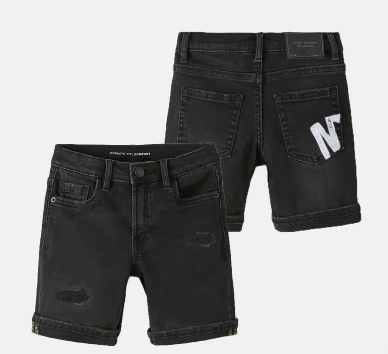 Mutter & Kinder Frühjahr und Sommer Neue Blau Schwarz Denim Jungen Mädchen Kinder Kleidung Hohe Taille Shorts Lässig Atmungsaktiv Tragbare Bequeme_voghion.com