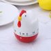 Cute Hen Shape Kitchen Cooking Timer Mechanical Countdown Clock Alarm Reminder Tool Home Decor_voghion.com