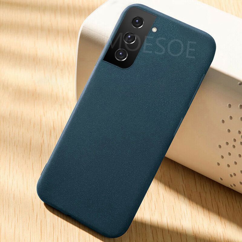 Ultra-Thin Sandstone Matte Scrub Soft Cover For Samsung A51 A71 A52S A53 A52 A54 A72 S22 S21 S20 FE S23 Ultra S23 Plus Slim Case_voghion.com