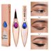 International Station Waterproof Smudge-proof Small Batch Printing Sweat-proof Gold Diamond Eyeliner Pen_voghion.com