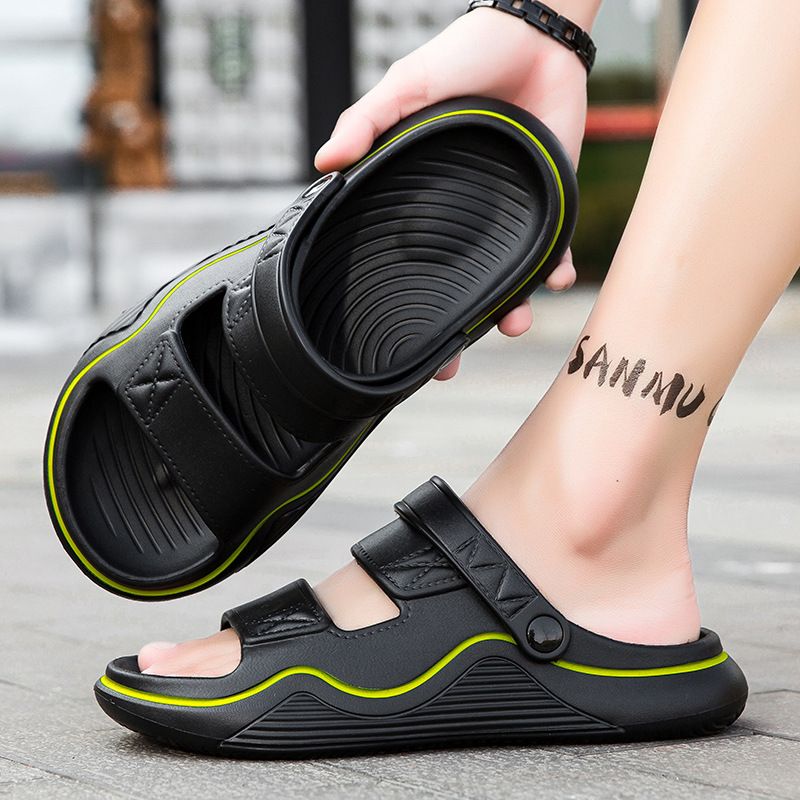 Slippers Men In Summer 2025, New Style For Outerwear, Thick Soled, Non Slip, Dual-purpose, One-piece Mop With A Poop_voghion.com