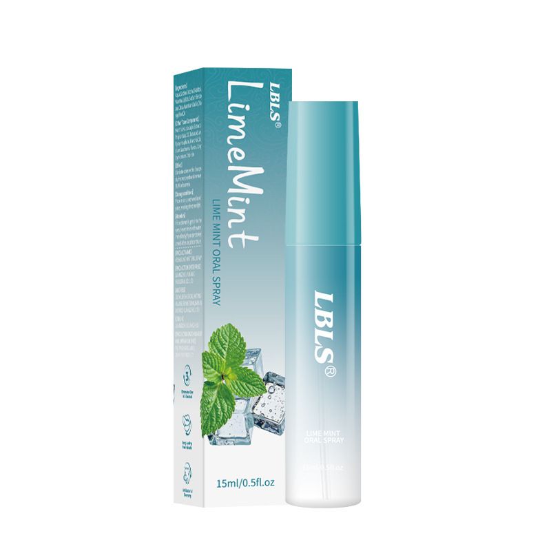 Spray buccal Full English LBLS Citron vert Menthe Myrtille Saveur fruitée Haleine fraîche longue durée_voghion.com