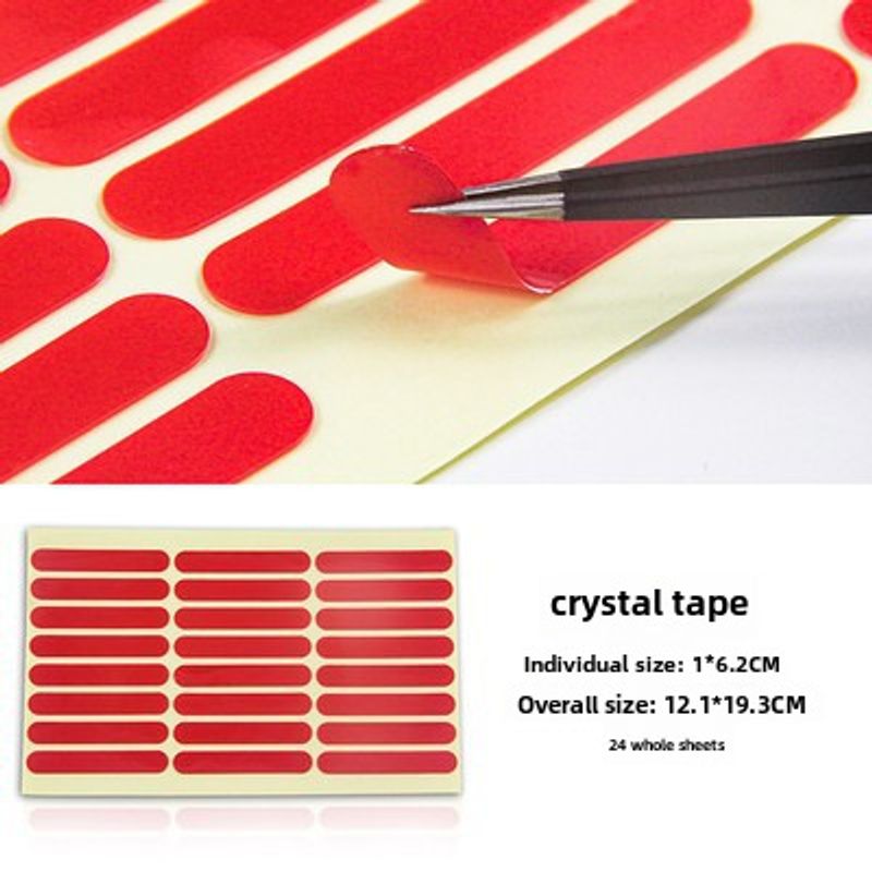 Transparent Dustproof Nail Art Display Storage Box for Handmade Creations and Design Showcase_voghion.com