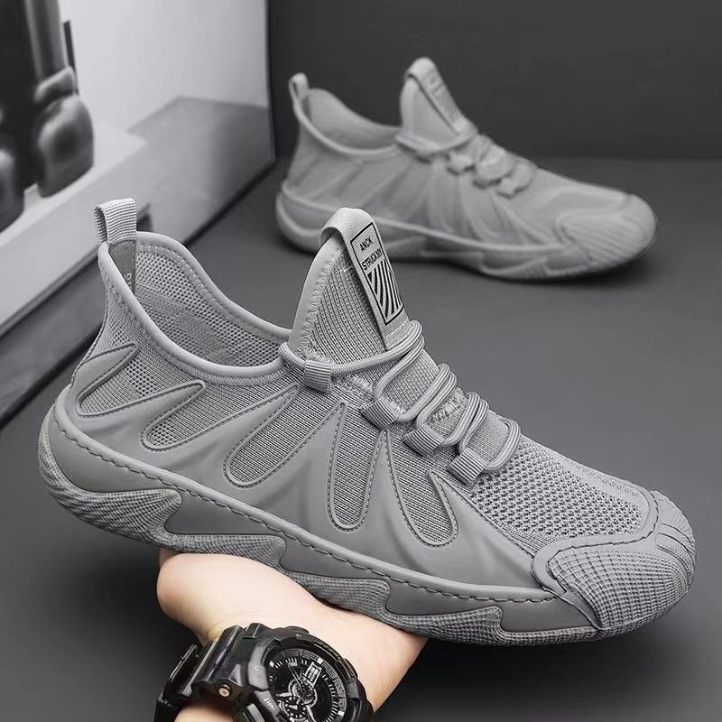 Mens Running Shoes Mesh Breathable Trail Runners Fashion Sport Blade Walking Tennis Sneakers_voghion.com