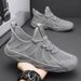 Mens Running Shoes Mesh Breathable Trail Runners Fashion Sport Blade Walking Tennis Sneakers_voghion.com