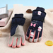 Winter Children's Skiing Gloves With Velvet, Windproof, Snow Playing, Thick Insulation, Outdoor Student Cartoon Touch_voghion.com