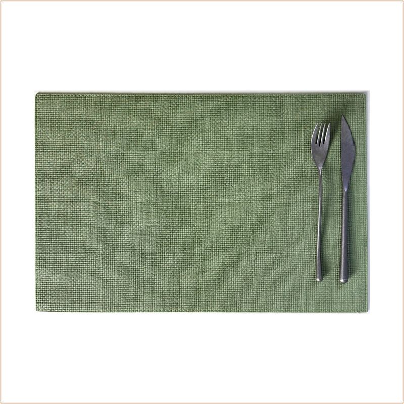 Tappetino da tavolo in pelle intrecciata quadrata piccola in stile occidentale, impermeabile e resistente all'olio, sottobicchiere in tinta unita per la casa_voghion.com