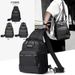Men's High-End Chest Multi-Functional Trendy Single Shoulder Crossbody Bag Large Capacity Waterproof Fashion Casual_voghion.com