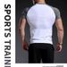 Nuovo abbigliamento fitness estivo da uomo, aderente, a maniche corte, ad alta elasticità, ad asciugatura rapida e traspirante_voghion.com