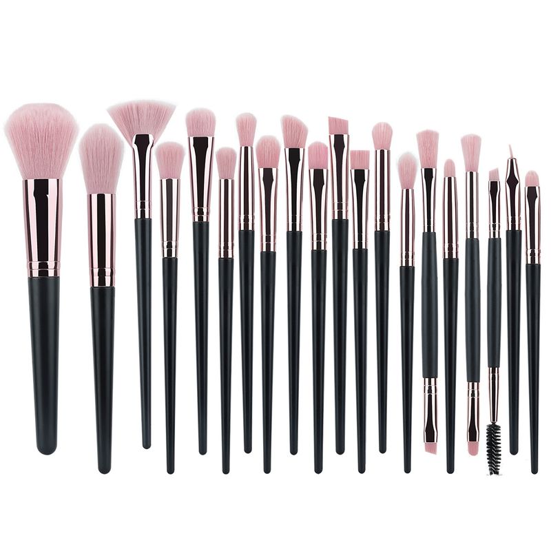 20-teiliges Make-up-Set, weicher Puder, Lidschatten, Augenbrauen, Eyeliner, Pinsel, multifunktionale Beauty-Tools_voghion.com