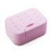 4Pcs Bath Shower Holder Dish Hiking Container Soap Box Leaf Shape Case Travel Simple Cleaning Home Organizer_voghion.com