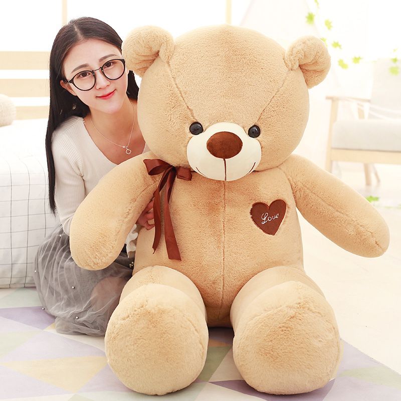 Cute Heart-hugging Teddy Bear Doll Plush Toy_voghion.com