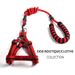 Pet Supplies Reflective Leash Dog Chest Harness_voghion.com
