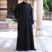 Herreklær Muslimsk ny etnisk stil langermet sømkåpe løs formell kåpe_voghion.com