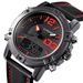 CURDDEN brand men's belt sports electronic new dual display watch_voghion.com