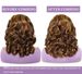 200 Dichte Bouncy Curl Highlight Honigblond Doppelt Gezogene Perücke Menschliches Haar 13x4 Lace Frontal Perücke Vorgezupfte Brasilianische HD Transparente Perücken Für Frauen_voghion.com