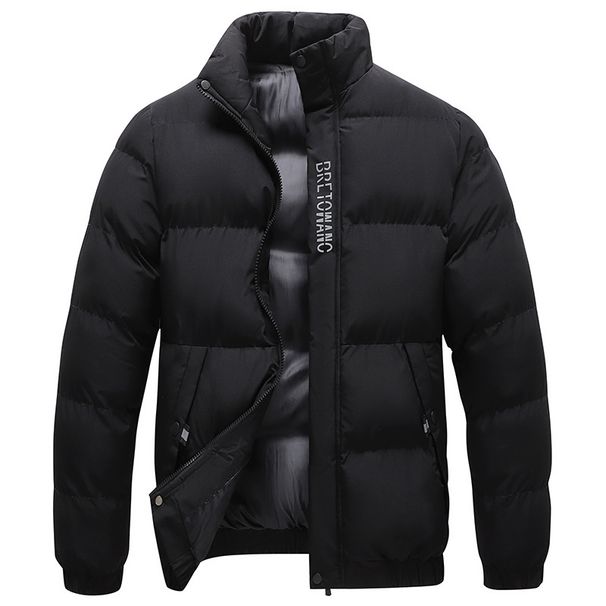 Herren Winter Pufferjacke – Verdickter Steppmantel (Schwarz, Grau, Dunkelblau, M-5XL)_voghion.com