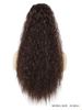 Brown Long Drawstring Composite 24 "Straight Bun Clip Hair Extension For Women Ponytail_voghion.com