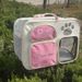 Carrier Pet Bag Cabin Dog Canvas Backpack Portable Double Shoulder Cat Outdoor Large Capacity Two-Pack_voghion.com