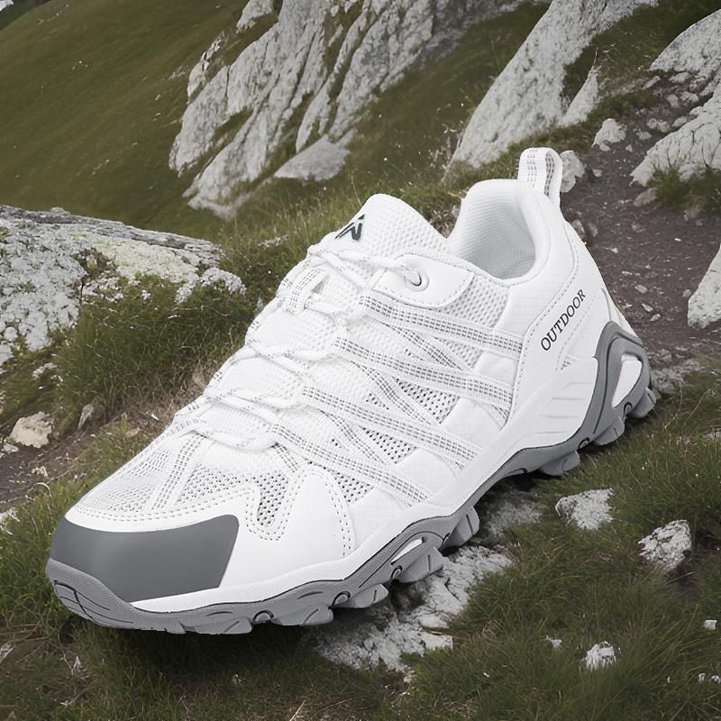 Zapatos de senderismo de primavera 2025 para hombre y mujer, informales, de malla, transpirables, antideslizantes y resistentes al desgaste._voghion.com