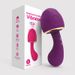 Small Body Big Power Heating Realistic Vibrating Woman Masturbation Portable Mushroom Sucking Vibrator Massager_voghion.com