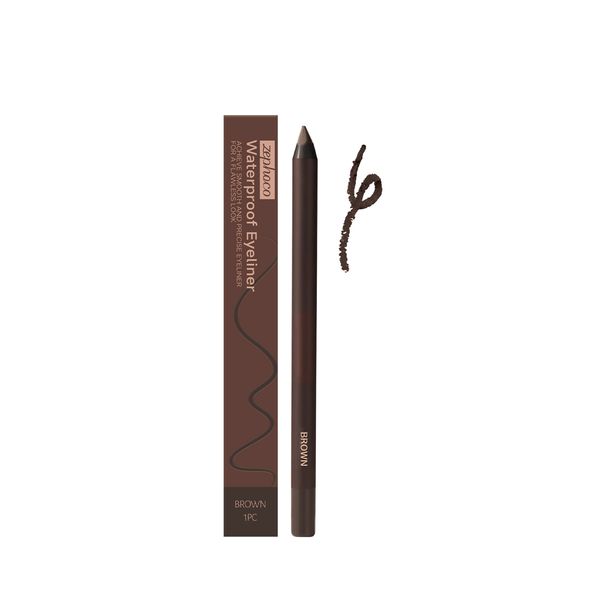 Zephoco Brown Contouring Liner Pen Eyeliner do makijażu oczu_voghion.com
