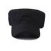 Cappello da uomo alla moda, stile militare primaverile, tutto in cotone, con parte superiore piatta_voghion.com