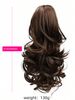 12" (Approx. 30 Cm) 130g Claw Synthetic Large Wave Extensions ,Multi-Color Option,The Ponytail Adopts A Newly Upgraded_voghion.com