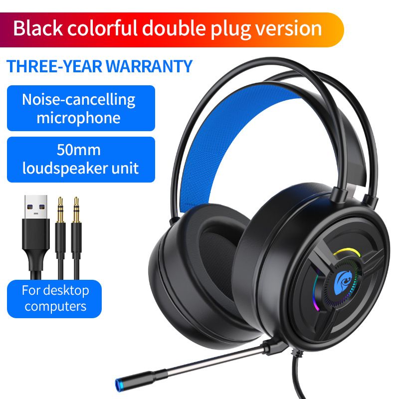 Casque de jeu filaire Panson Cat Ears rose pour ordinateur de bureau et portable avec microphone_voghion.com