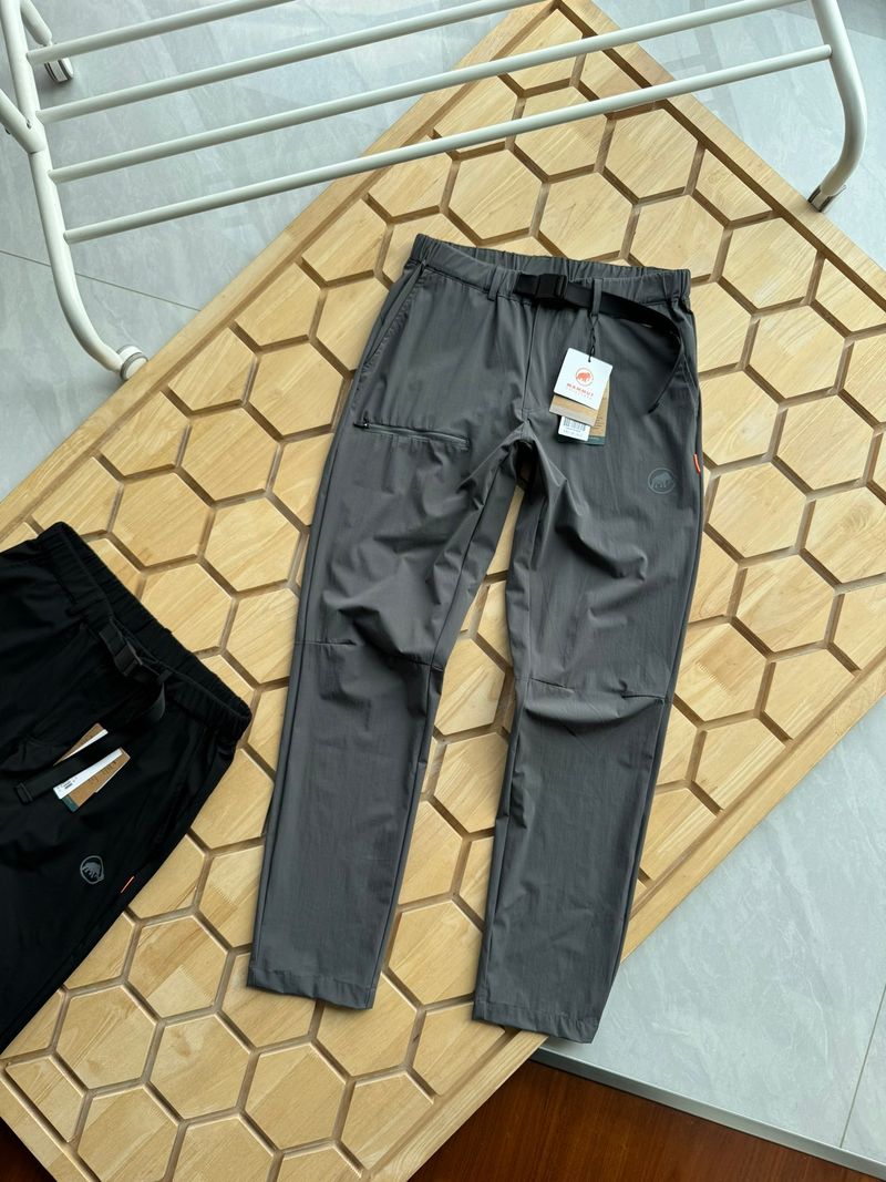 Pantaloni da trekking casual alla moda ad asciugatura rapida, elastici, comodi, idrorepellenti, da uomo, per attività all'aperto_voghion.com