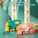 Domino Tokens Mexicain Kids Toys Electric Little Train Domino Building Block Toy Kids STEM Building Montessori Toys_voghion.com