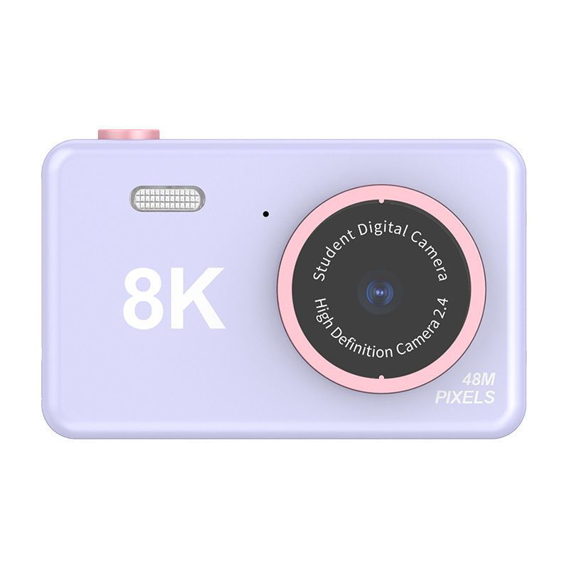 Nueva cámara 8K Ultra HD CCD para estudiantes universitarios, ideal como regalo de cumpleaños para niños._voghion.com