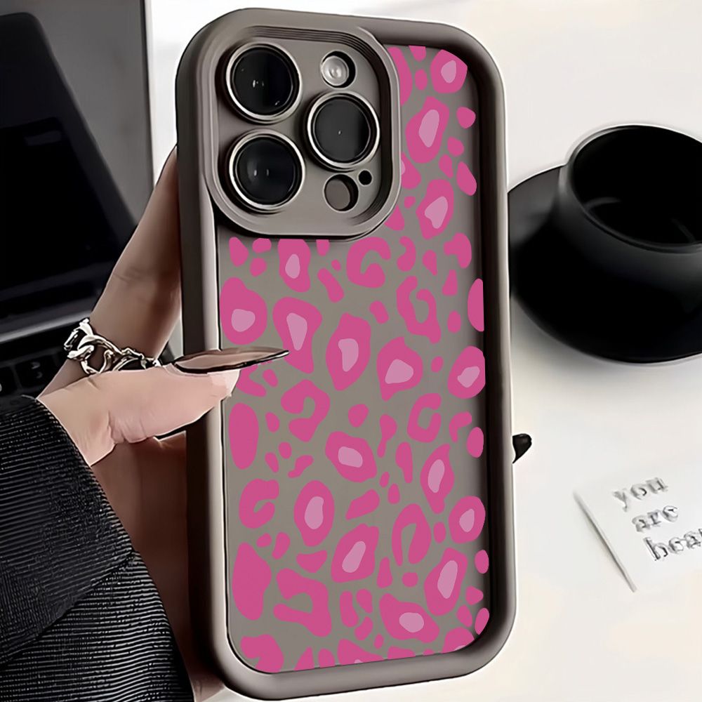For Redmi 14C Case Black Leopard Print Phone Case For Xiaomi Redmi 13 12 13C 12C Redmi Note 14 13 12 11 Pro Plus 12S 11 10 Cover_voghion.com