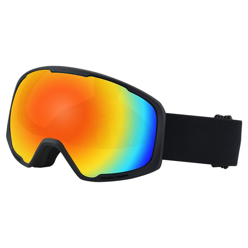 Skisportsudstyr, sfæriske ski udendørs skiløb vindtætte og UV-bestandige beskyttelsesbriller, voksen_voghion.com