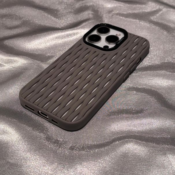 Compatibile con 16 Phone Grille 15 Pro Max Custodia protettiva per iPhone 14 13 Copertura completa Dissipazione del calore 12 Custodia_voghion.com