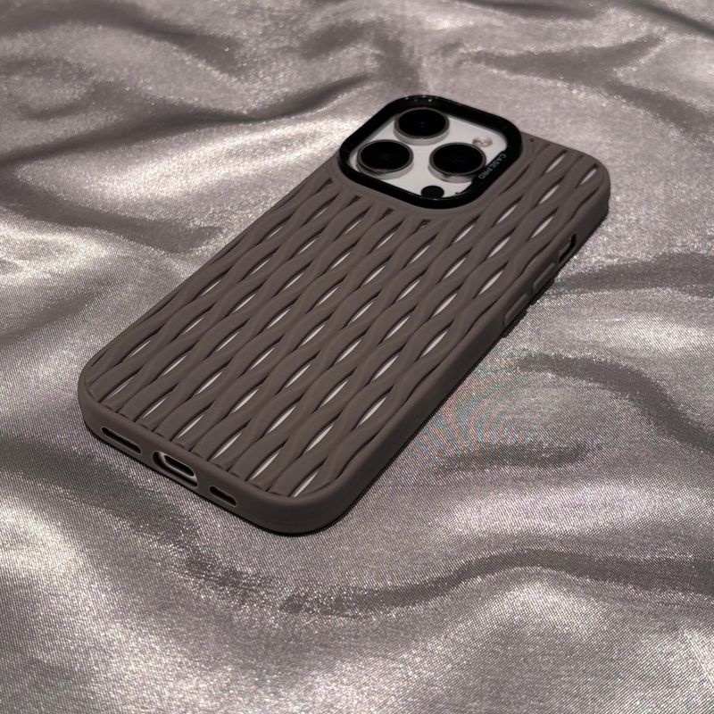 Compatible With 16 Phone Grille 15 Pro Max Protective Cover IPhone 14 13 Full Coverage Heat Dissipation 12 Case_voghion.com