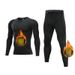 Men’s Thermal Fleece-Lined Leggings – High-Stretch Winter Running Pants, Warm Gym Training Base Layer Set (S-4XL)_voghion.com