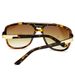 XaYbZc Markendesign Männer Sonnebrëller Vintage Männer Quadrat Sonnebrëll Gradient Sonnebrëll UV400 Schieten Gafas de sol hombre_voghion.com