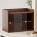 Desktop Rack Dining Table Holder Office Desk Small Dustproof Box Coffee Cup Storage Cabinet_voghion.com
