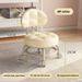 Home Living Room Small With Universal Wheels, Soft Cushion, Swivel Shoe Changing Toddler Stool, Rotating Backrest Low_voghion.com