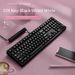 Voghon Wireless Mechanical Keyboard With Cherry MX Switches, RGB Backlit, Bluetooth 3-Mode (87/108 Key), Side-Printed Keycaps For Office & Gaming_voghion.com